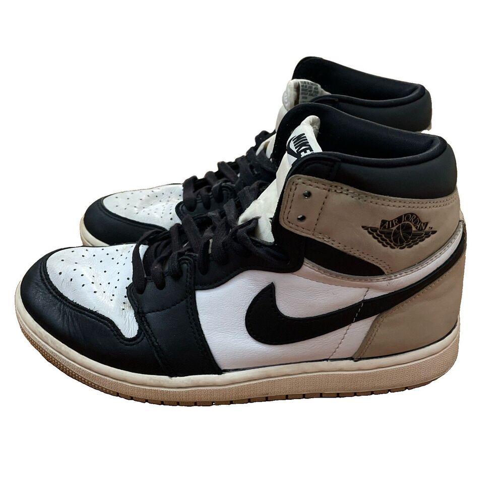 Nike Air Jordan 1 Retro High OG Latte Women’s 9 Brown White Black FD2596-021